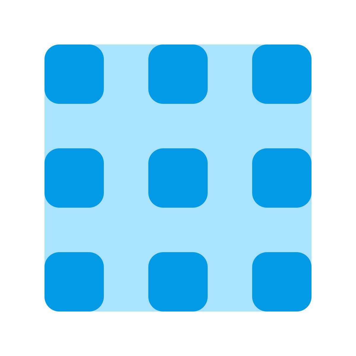 softteal color style miniatures icon