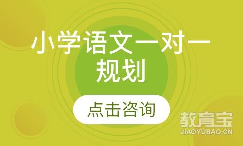 小学语文一对一规划