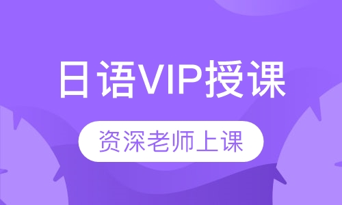 日语VIP授课