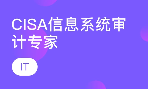 CISA信息系统审计专家