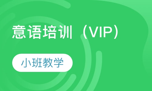 意语培训班（VIP）