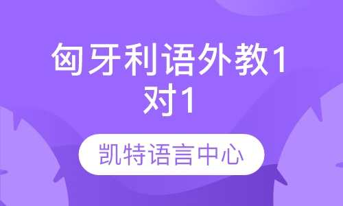 重庆凯特·匈牙利语外教1对1