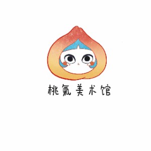 成都桃氣美术馆logo