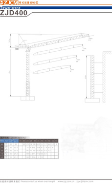 浙江建机 ZJD400 塔式起重机