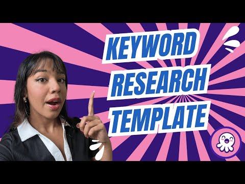 Keyword Research Template