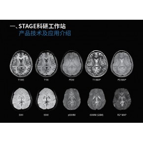 头部专用磁共振后处理软件/金石医疗