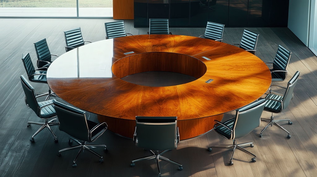 Round Conference Table