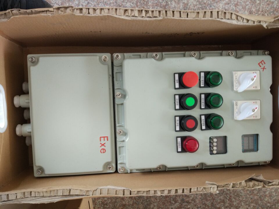 铸铝防爆温控仪表箱