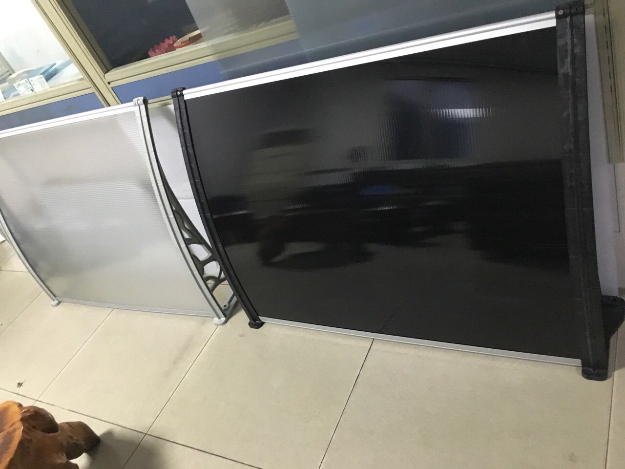 停车棚铝合金车雨棚电话