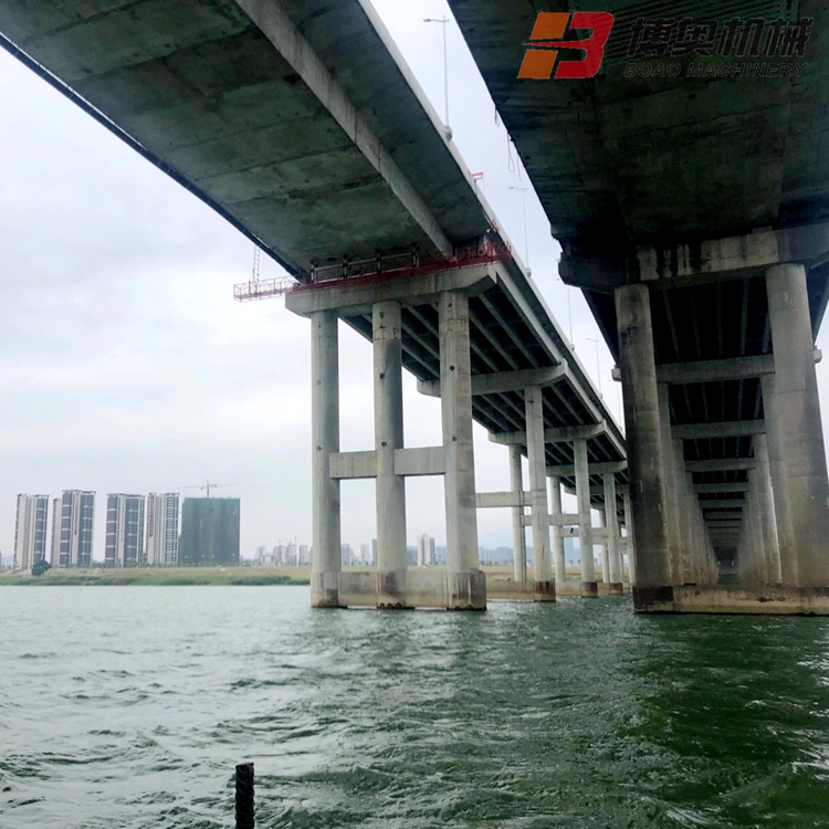 宁波桥梁施工吊篮施工图