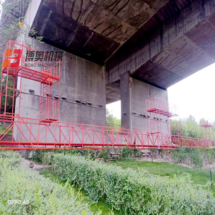 宁波桥梁施工吊篮施工图