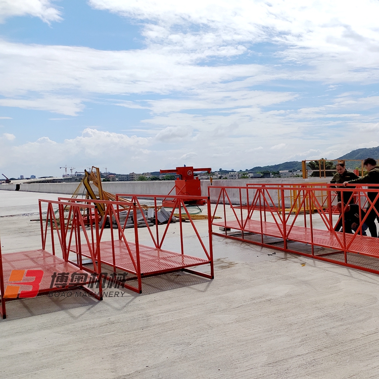 宁波桥梁施工吊篮施工图