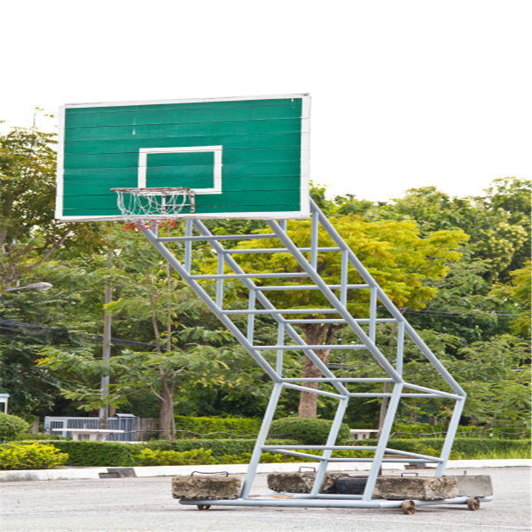 河池室外液压篮球架 学校三色篮球架 供应厂家