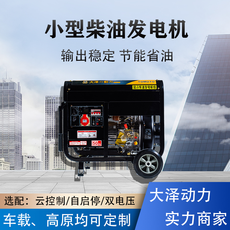 严寒地区用 高原用8KW柴油发电机 TO8000ET