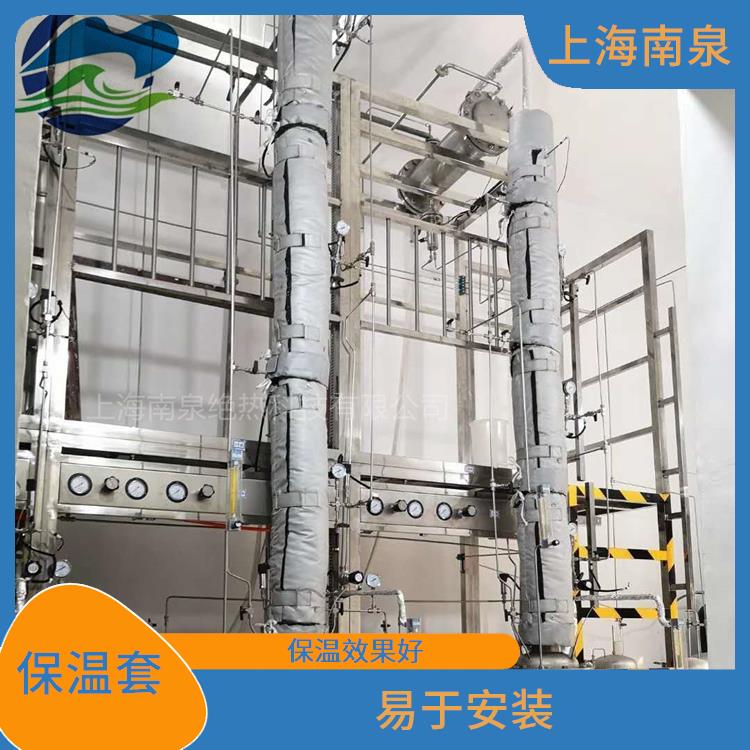 可拆卸式管道保温套 郑州管道法兰保温罩 化学性好