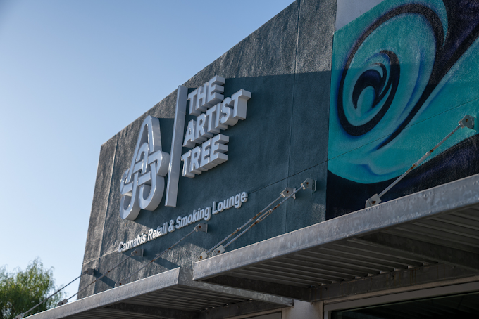 Exploring The Artist Tree Hawthorne: A Premier Cannabis Destination with Community Art and a Cannabis Lounge.