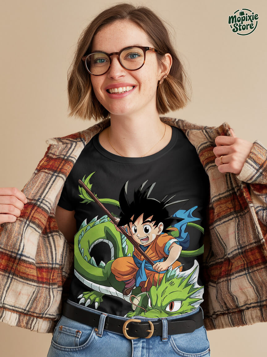 Anime Dragon Rider T-Shirt 🐉