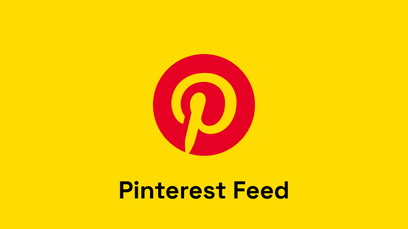 Pinterest Feed - Pinterest board feed widget