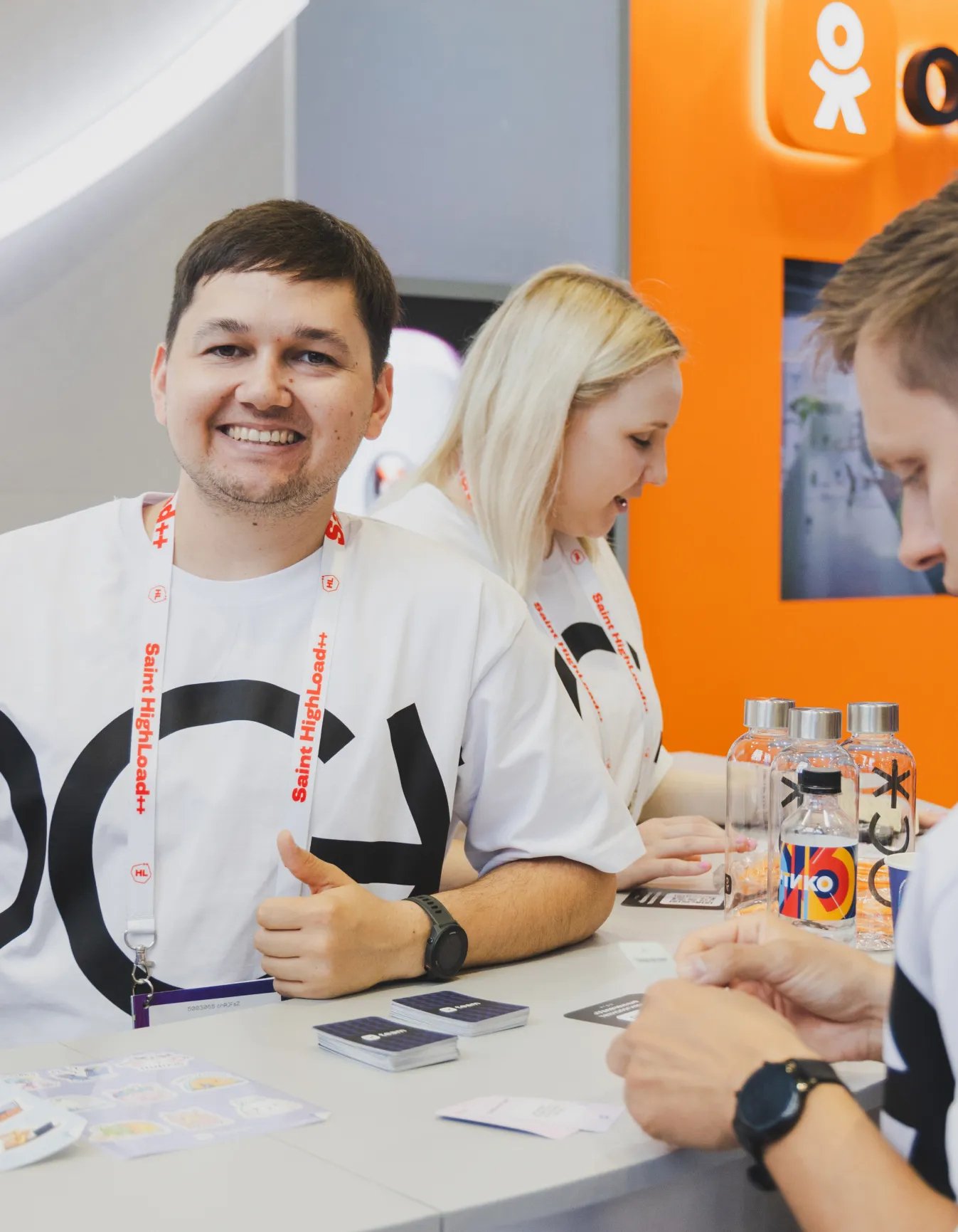 Наша команда OK.TECH на конференции Saint HighLoad++ 2023