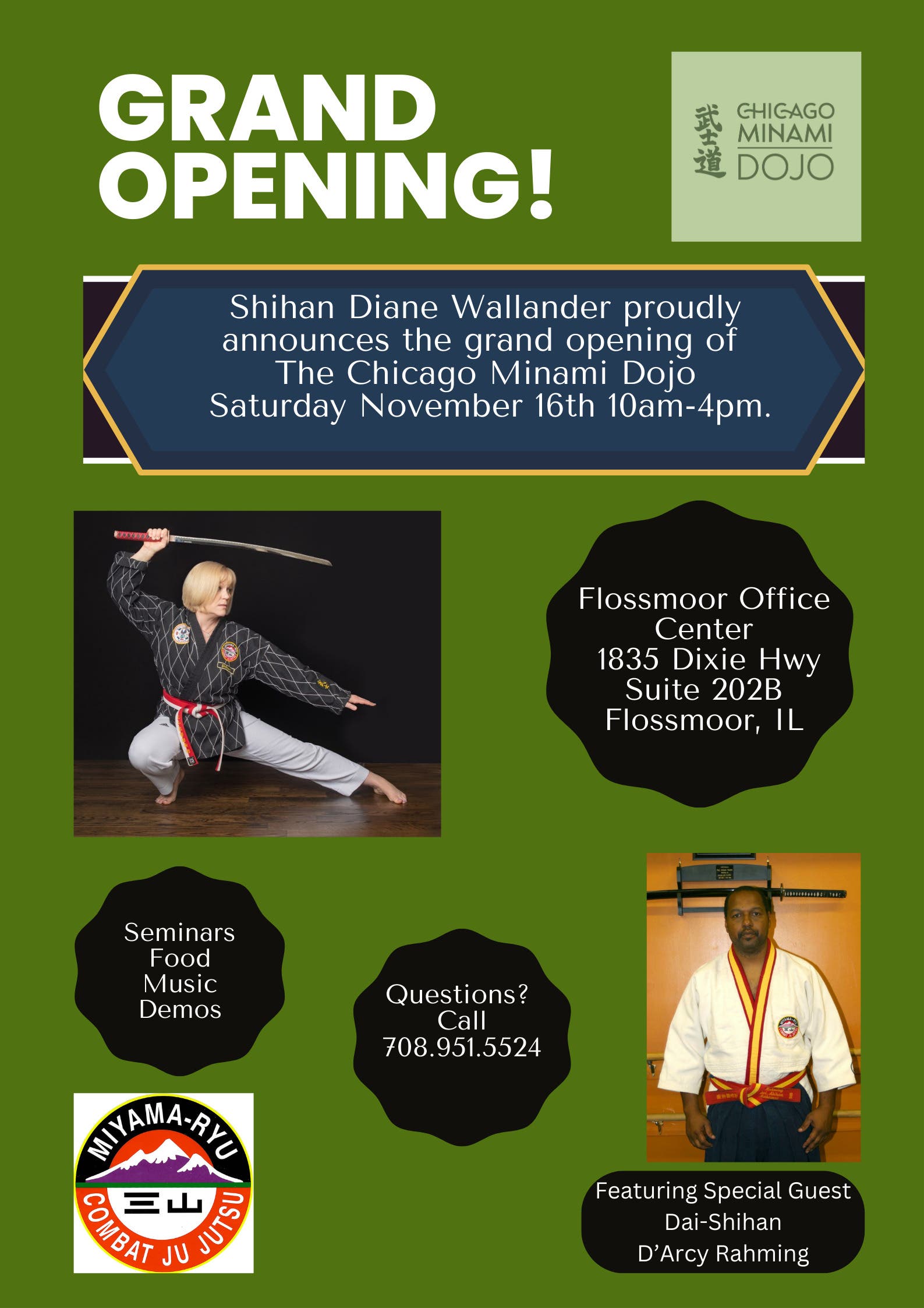 Grand Opening of Chicago Minami Dojo