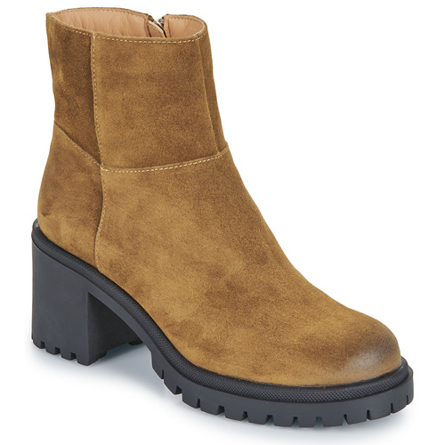 Shoes Women Ankle boots Karston ALANA Camel