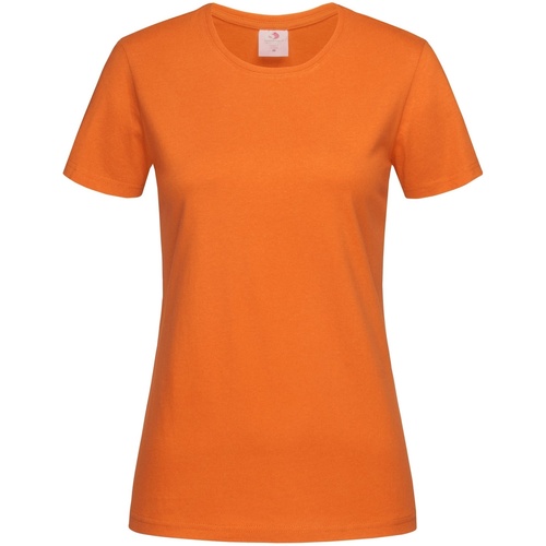 Clothing Women Long sleeved tee-shirts Stedman AB278 Orange