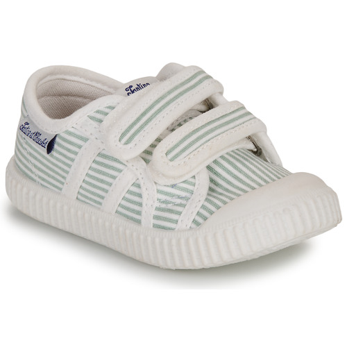 Shoes Children Low top trainers Tartine Et Chocolat T&C 14 EASY White / Sage