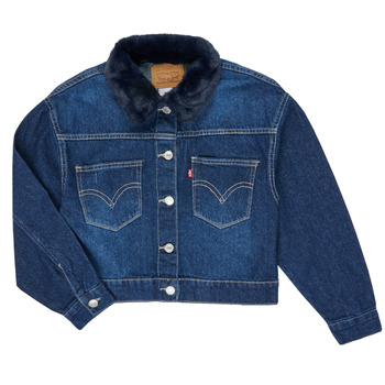 Vêtements Fille Vestes en jean Levi's OVERSIZED TRUCKER Thames