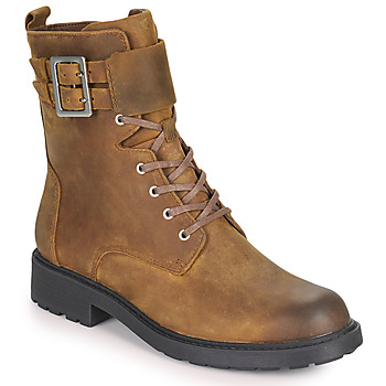 Chaussures Femme Boots Clarks Orinoco2 Lace Brown