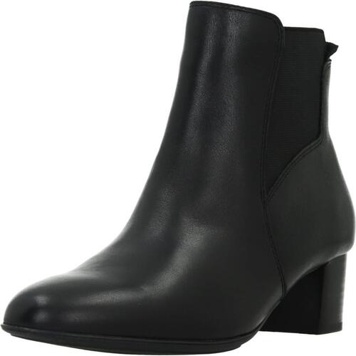 Chaussures Femme Bottes Clarks Linnae H Noir