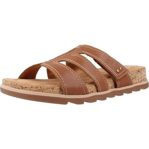 Chaussures Femme Mules Clarks Yacht Coral Marron