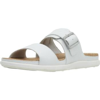 Chaussures Femme Sandales plates Clarks 86444 Blanc