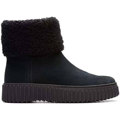 Chaussures Femme Bottines Clarks Torhill Turn Noir