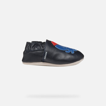 Chaussures Garçon Randonnée Geox B GLOVIEDOO BOY bleu marine