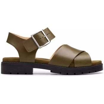 Chaussures Femme Sandales plates Clarks Orinoco Cross Vert