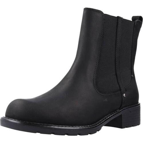 Chaussures Femme Bottes Clarks Orinoco Club Noir