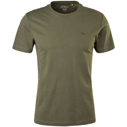 Vêtements Homme T-shirts manches courtes S.Oliver T-shirt Basic T-Shirt Vert