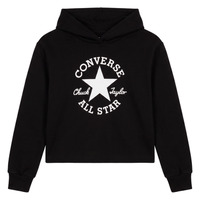 Vêtements Fille Sweatshirts à capuche Converse DISSECTED CTP HOODIE Noir