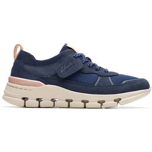 Chaussures Femme Baskets basses Clarks Nature X Cove Bleu