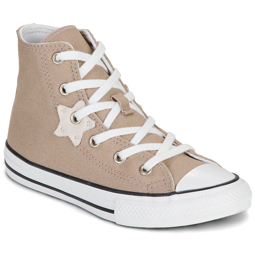 Chaussures Enfant Baskets montantes Converse Chuck Taylor All Star Beige