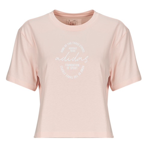 Odjeća Žene
 Majice kratkih rukava adidas Brand Love Signature Graphic T-Shirt Ružičasta