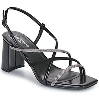 Schuhe Damen Keilabsatzsandalen Menbur 24886 Silbrig