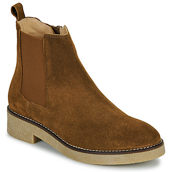 Schuhe Damen Boots Unisa ETIOPE Braun,