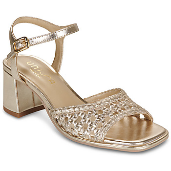 Schuhe Damen Keilabsatzsandalen Unisa MAGDY Golden