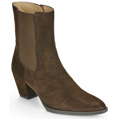Schuhe Damen Low Boots Unisa LEYLA Braun,