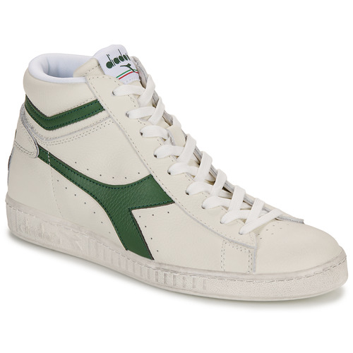 Boty Kotníkové tenisky Diadora GAME L HIGH WAXED Bílá / Zelená