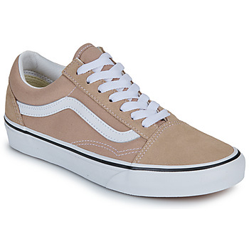 Boty Nízké tenisky Vans Old Skool Šedobéžová / Bílá
