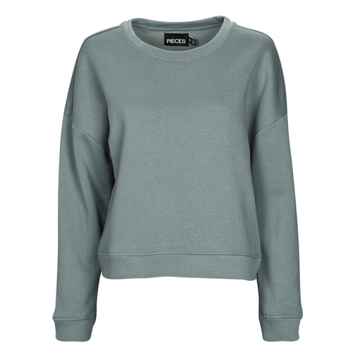 Textil Ženy Sweatshirts Pieces PCCHILLI LS SWEAT Zelená