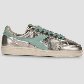 Boty Ženy Nízké tenisky Diadora Prestige Metal Used Zlatá / Zelená