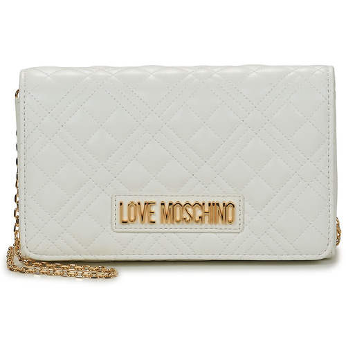 Taška Ženy Kabelky s dlouhým popruhem Love Moschino SMART DAILY BAG Bílá